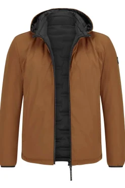 Chaqueta Reversible Hombre Milestone Tyron 84 Teracotta
