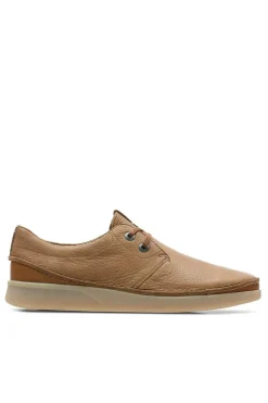 Clarks Oakland Lace Tan leather