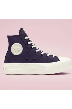 Converse Chuck Taylor All Star lift platform tonal Jacquard a00887c 553