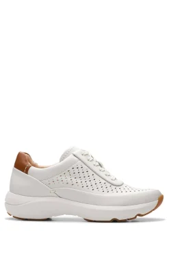 Deportivo Clarks Mujer Tivoli Grace Off White Lea