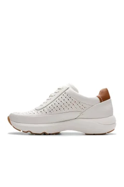 Deportivo Clarks Mujer Tivoli Grace Off White Lea