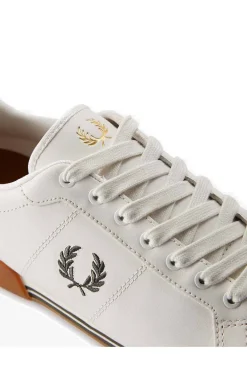 Deportivo Fred Perry B6311 B722 Leather Snow White