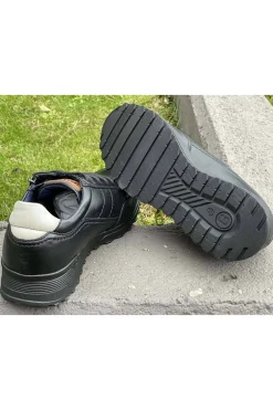 Deportivo Hombre Baerchi 1300 Napa Negro