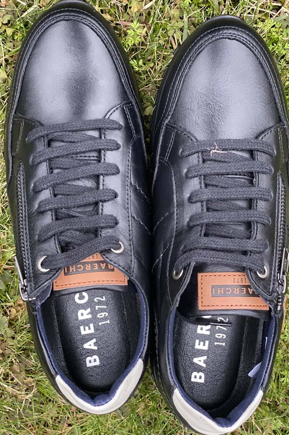 Deportivo Hombre Baerchi 1300 Napa Negro