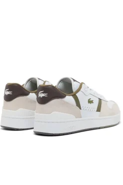 Deportivo Hombre Lacoste T-Clip Set 50SMA0182 V06 WHT DK BRW