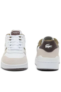 Deportivo Hombre Lacoste T-Clip Set 50SMA0182 V06 WHT DK BRW