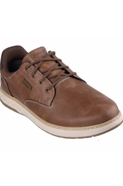 Deportivo Hombre Skechers Waterproof Relaxed Fit Garlan Pryor 205234 brown