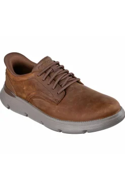 Deportivo Hombre Skechers slip-ins arch fit garza rowan 205517 dark brown
