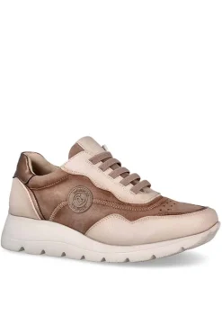 Deportivo Mujer Amarpies AMD27095 Crema