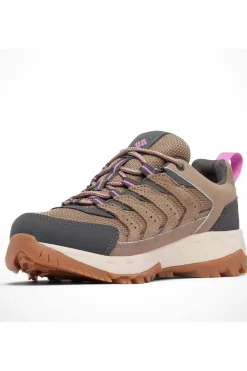 Deportivo Mujer Columbia Strata Trail Low WP 2078551 252 Wet Sand Berry Patch
