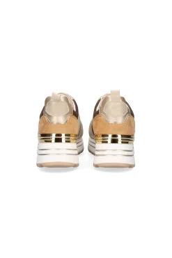 Deportivo mujer Exé 350 31ex34 beige bronze