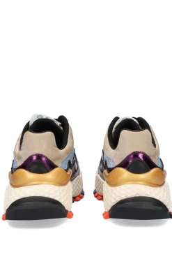 Deportivo Mujer Exé Leather 3020 2 Blue Purple