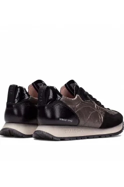 Deportivo Mujer Hispanitas Kansas HI254209 Velour Black Nylon Topo