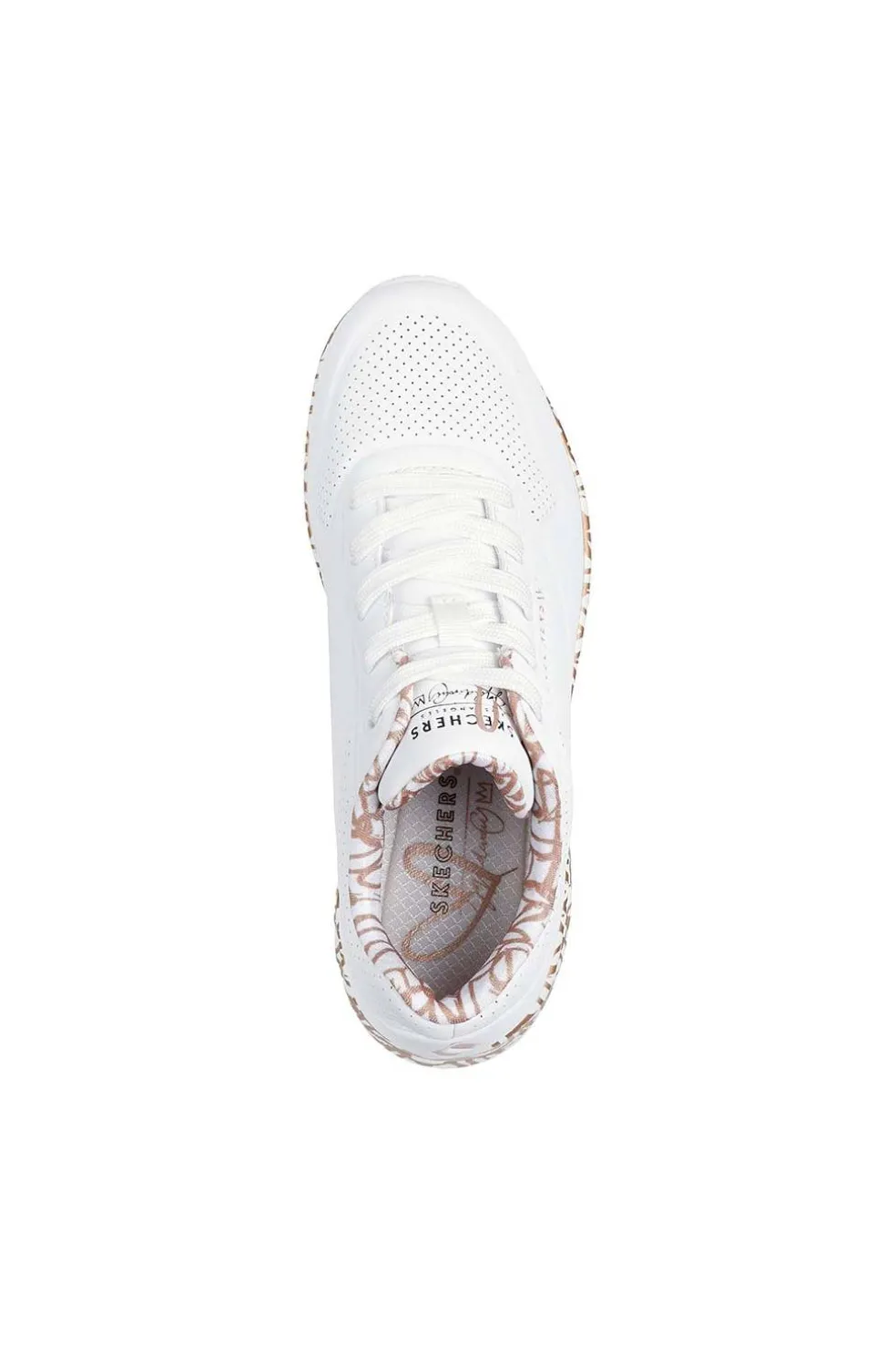 Deportivo Skechers x JGoldcrown Uno Loving Love 155506 WTRG White
