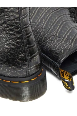 DrMartens 1460 gunmetal wild croc emboss 27249029