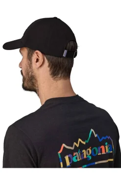 Gorra Patagonia Jockey P6 Label Trad Cap 38296 BLK Black