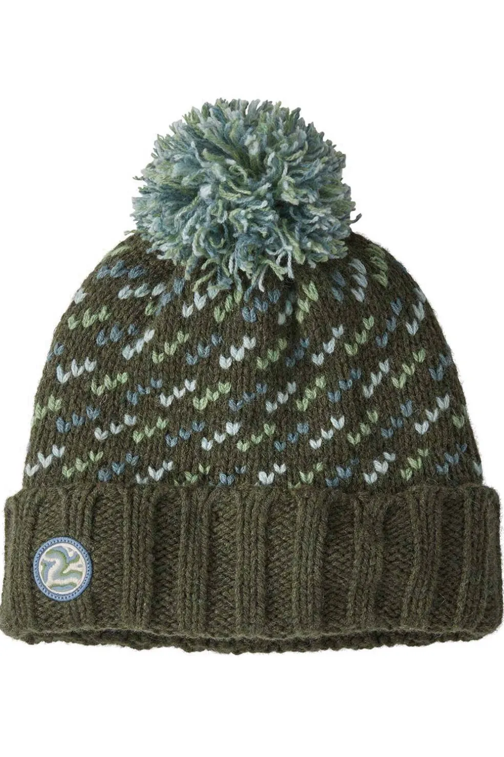 Gorro Patagonia Snowbelle Beanie 33445 FIPN Fisherman Stitch: Pine Needle Green