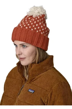 Gorro Patagonia Snowbelle Beanie 33445 ODBU Offset Dot: Burnished Red