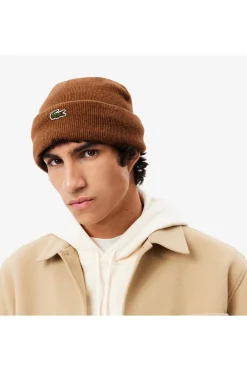 Gorro Unisex Lacoste RB9825 00 SIX Marron