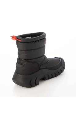 Hunter womens intrepid short snow boot wfs2108wwu black