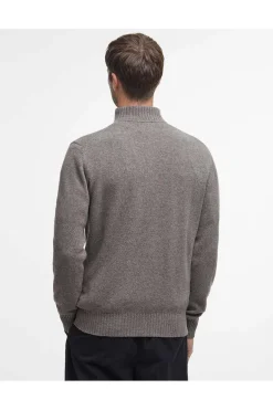 Jersey Hombre Barbour Essential L Wool Half Zip Jumper MKN0339ST52 Dk Stone