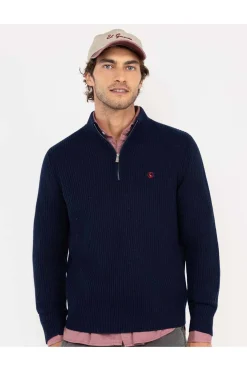 Jersey Hombre El Ganso Camionero Lana 1090W250048 Marino