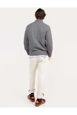 Jersey Hombre El Ganso Camionero 1090W250047 Lana Gris