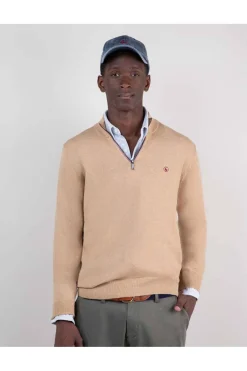 Jersey Hombre El Ganso 1090W240011 Camel