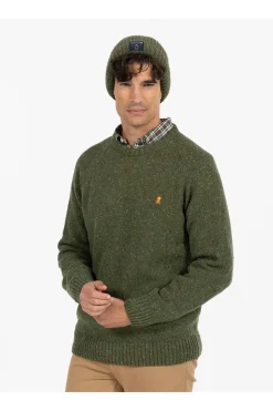 Jersey Hombre El Pulpo Jaspeado 11040124953806 Verde Khaki