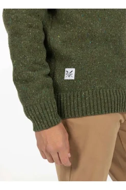 Jersey Hombre El Pulpo Jaspeado 11040124953806 Verde Khaki