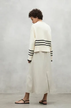 Jersey Mujer Ecoalf Lanyu 001 Off White