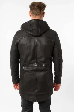 Levita de Cuero Hombre Mauritius sitku black 1201 0813