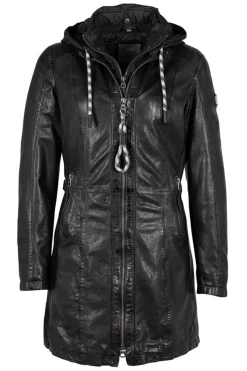 Levita de Piel Mujer Gipsy Margo 1102 0011 Black