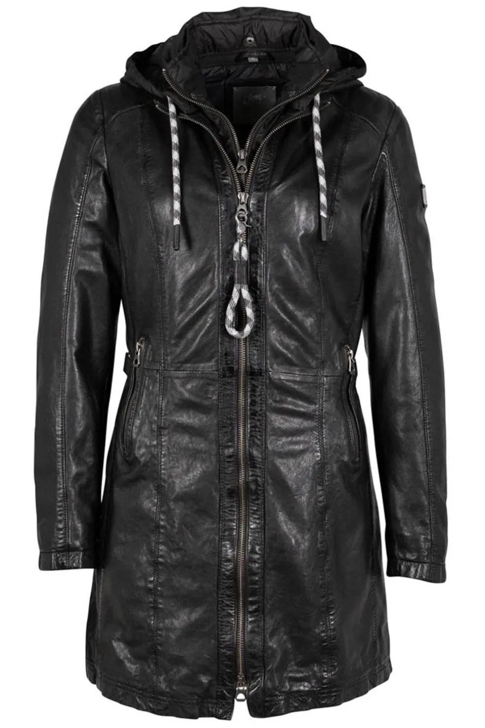 Levita de Piel Mujer Gipsy Margo 1102 0011 Black