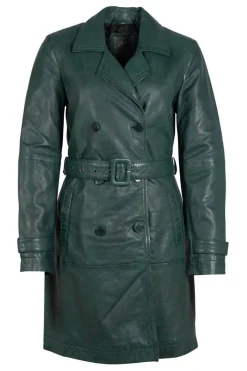 Levita de Piel Mujer Gipsy Leur 1102 0012 Forest Green