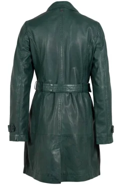 Levita de Piel Mujer Gipsy Leur 1102 0012 Forest Green