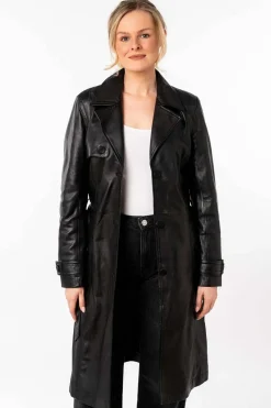 Levita de Piel Mujer Mauritius Liya 1102 0026 Black