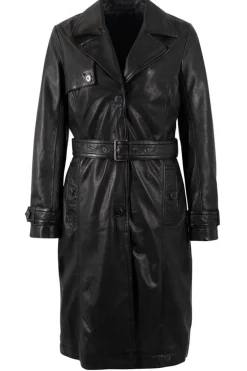 Levita de Piel Mujer Mauritius Liya 1102 0026 Black