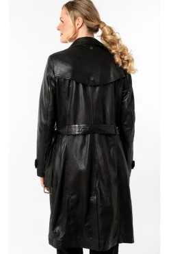 Levita de Piel Mujer Mauritius Liya 1102 0026 Black