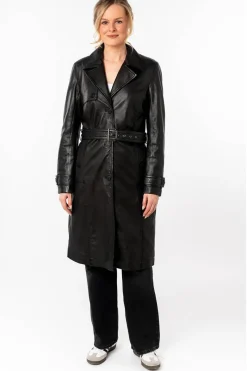 Levita de Piel Mujer Mauritius Liya 1102 0026 Black