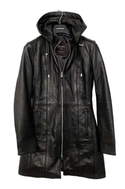 Levita de Piel Mujer MDP Voyage Black