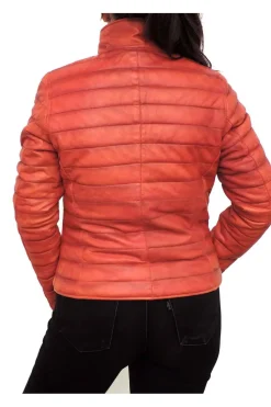 MDP cazadora cuero awl09 orange