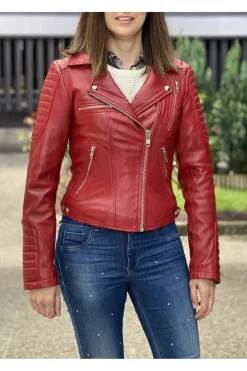 MDP cazadora cuero Zaz Red