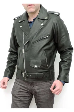 Mdp cuero para motos Rockera black