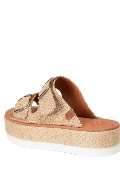 menorquina plataforma Popa collao fibra cuero rafia