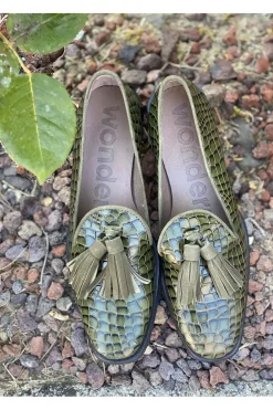 mocasin wonders c 6801 olive