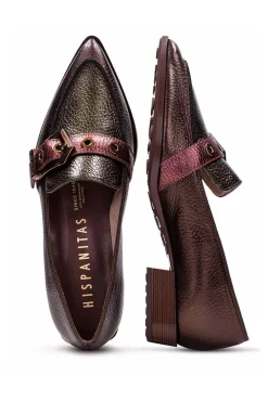 Mocasín Mujer Hispanitas Turin CHI254262 Avellana Army