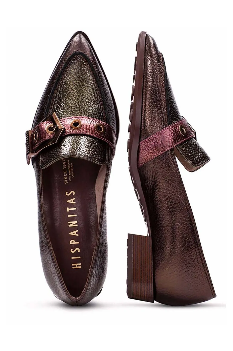 Mocasín Mujer Hispanitas Turin CHI254262 Avellana Army