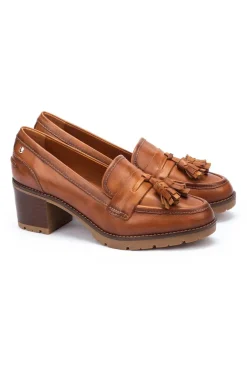 mocasín mujer Pikolinos llanes w7h 3719 brandy