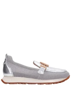 Mocasín Sport Hispanitas Kansas HV253919 White Silver